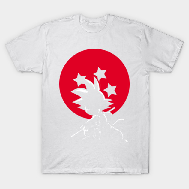 RED BALL SILHOUETTE GOKU T-Shirt-TOZ